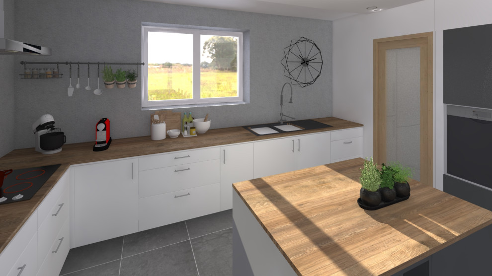 Divers rendu 3D intérieur