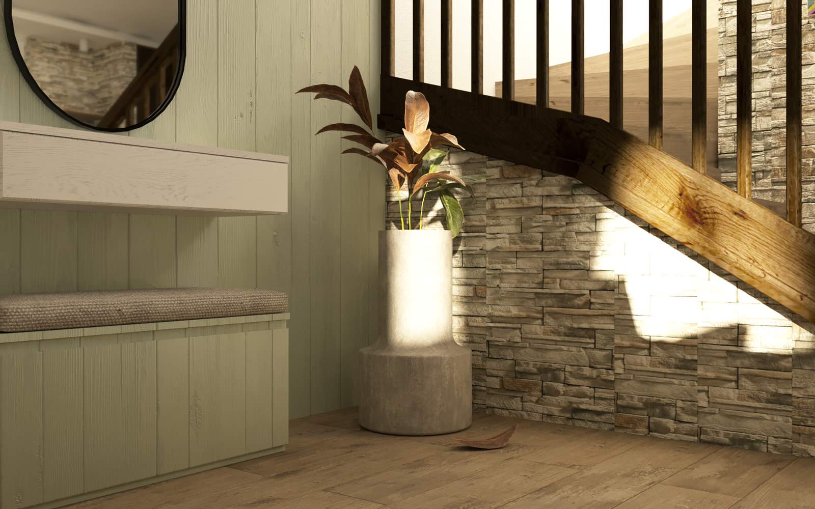 Progetto Soggiorno ad un piccolo appartamento a Gorizia