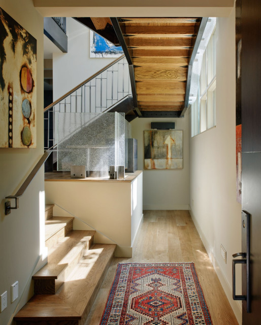 Urban Retreat Leschi, Seattle Moderno Recibidor y pasillo