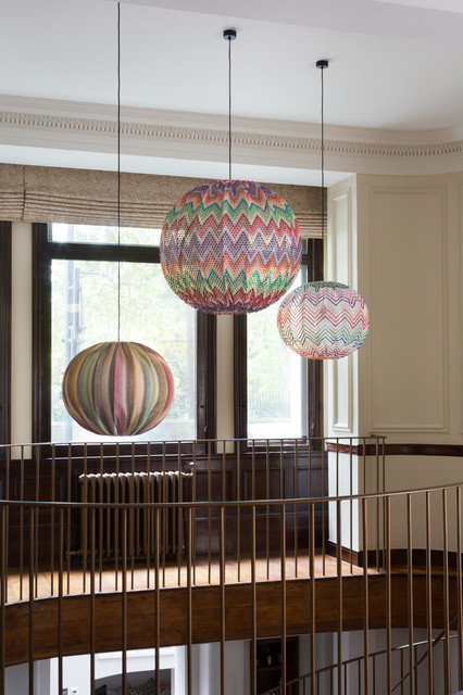 Hyde Park Apartment complete refurbishment eklektisk-dagligstue