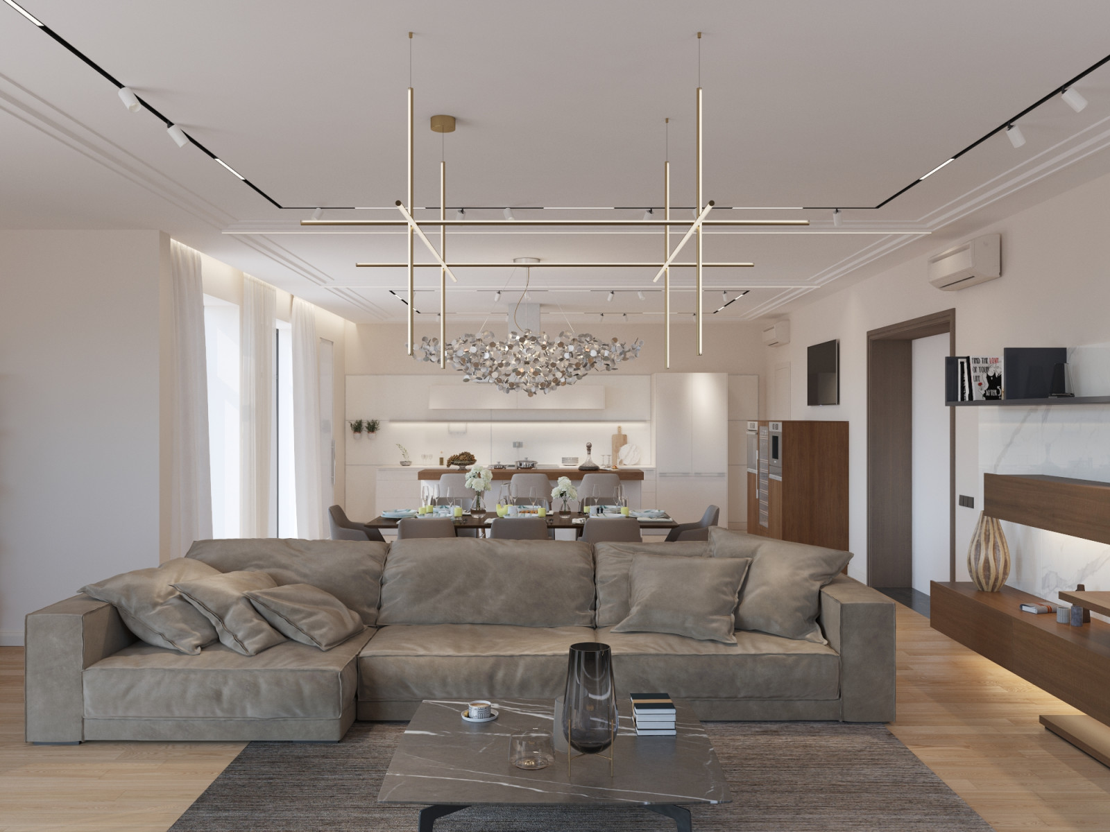 Интерьер загородного дома в Абакане.