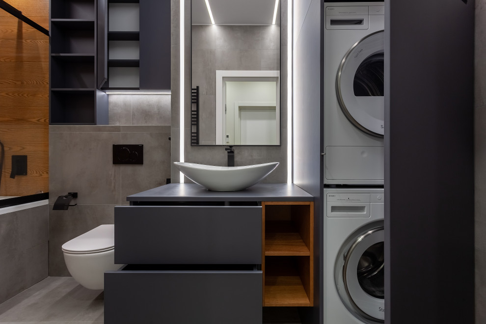 Шкаф под стиральную и сушильную машины