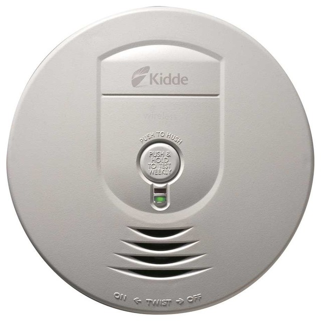 Kidde Wireless Interconnected Smoke Detector Ac/Dc Contemporary
