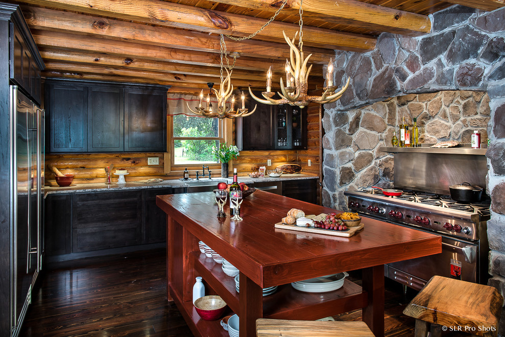 Log Cabin Kitchen - Rustic - Kitchen - Orlando - by User