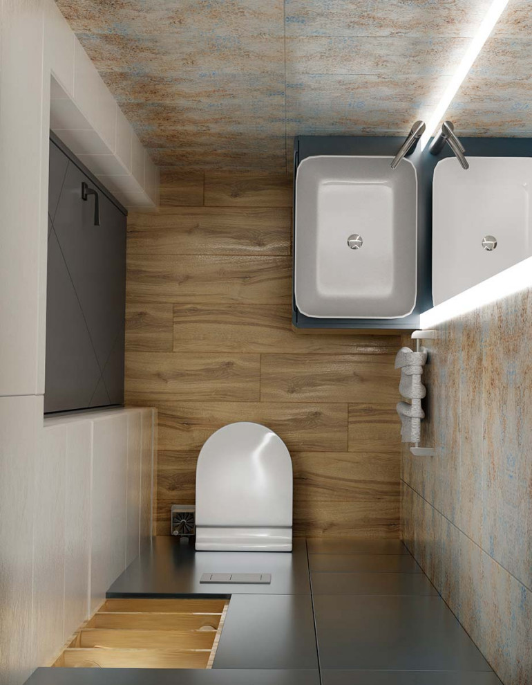 Дизайн-проект квартиры для молодой семьи ЖК "Цветной Бульвар"