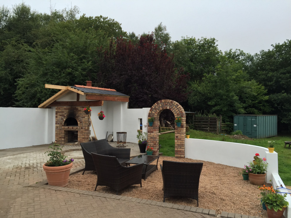 This is an example of a mediterranean patio in Other.