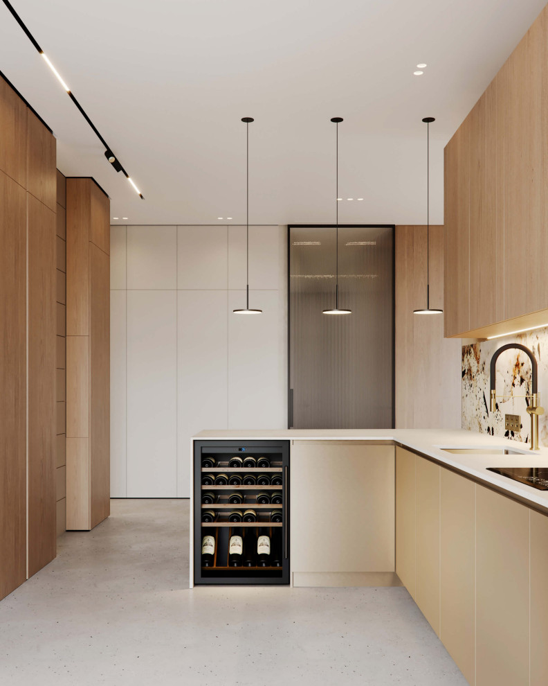 Теплый интерьер