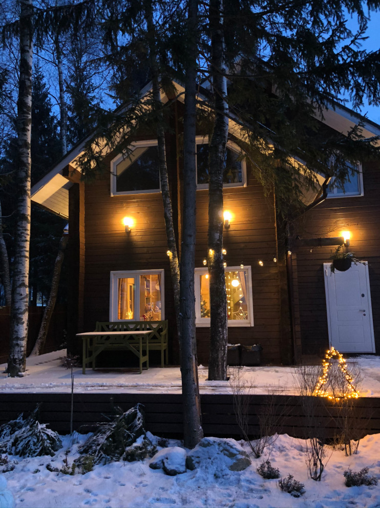 Сад "Хюгге" зимой