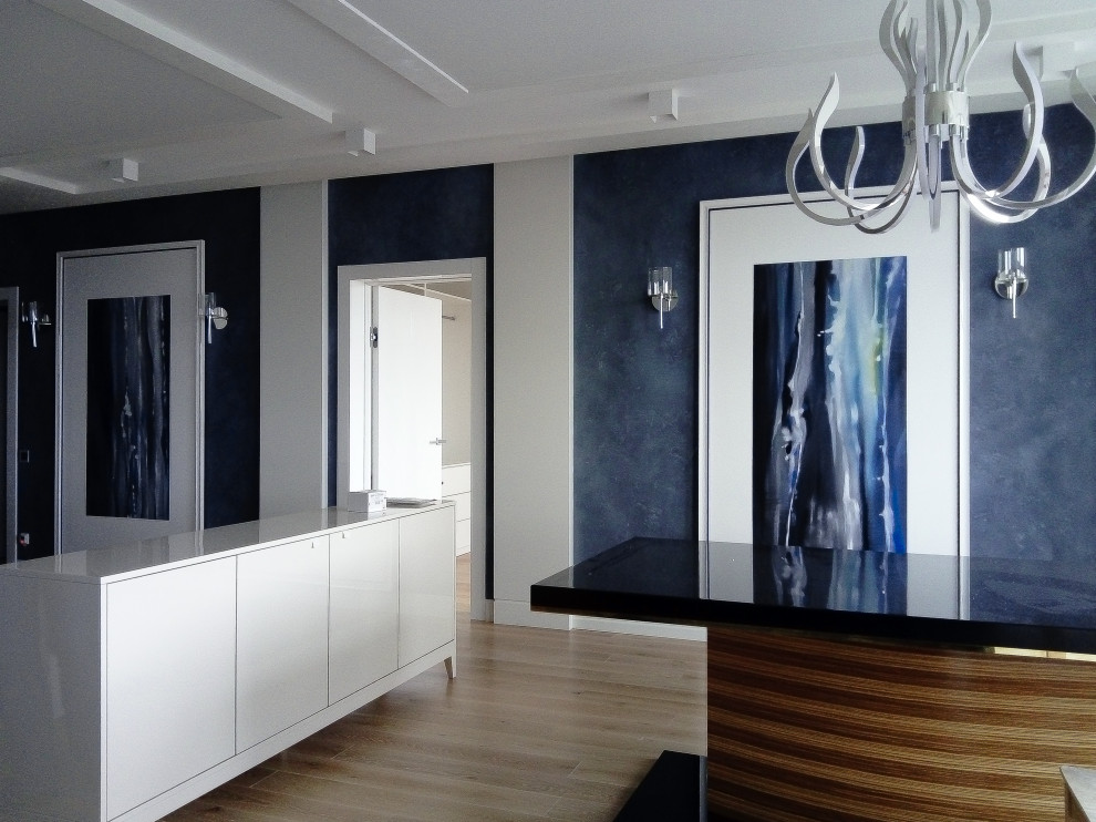 Завершенный проект квартиры на улице Турку, Санкт-Петербург, 140 м.кв.