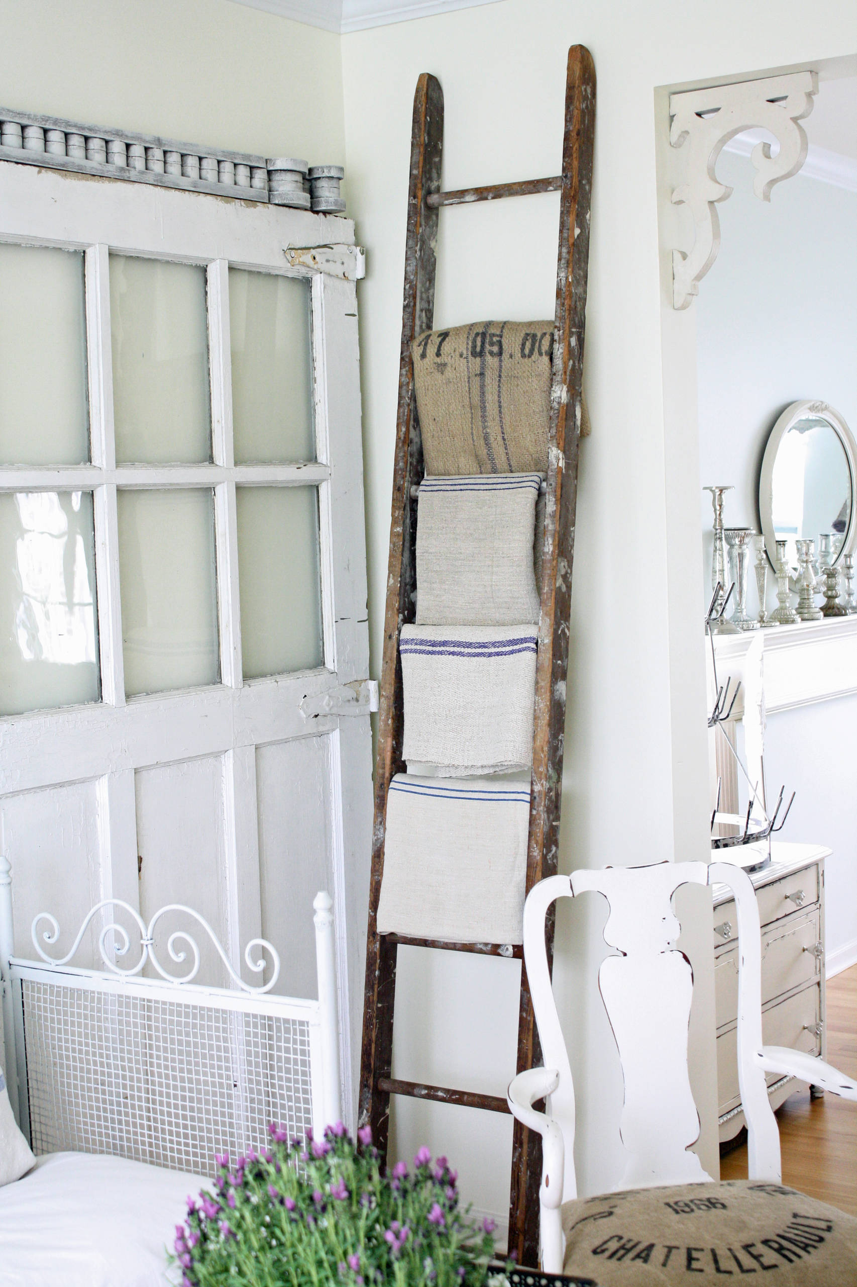 Antique Ladder Decor: Elevate Your Home with Unique Charm