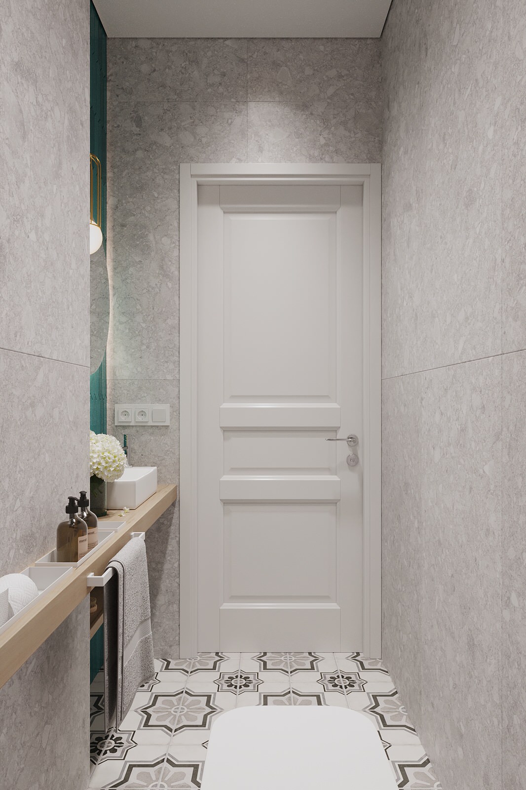 Дизайн проект квартиры 65м ЖК Зенит