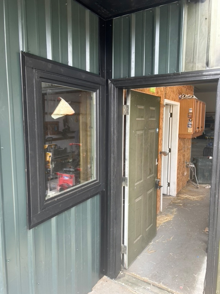 shop siding and stucco work
