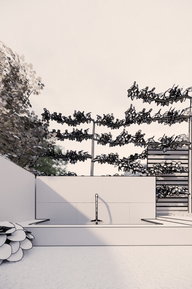 Entwurfsarbeiten: Zeitloser Brunnen