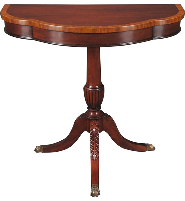 Console Duncan Phyfe Mahogany Satinwood