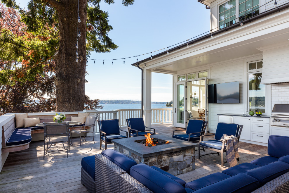 Deck - coastal deck idea in Seattle