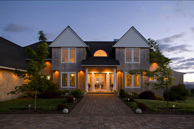 Jefferson Custom Home classique-facade