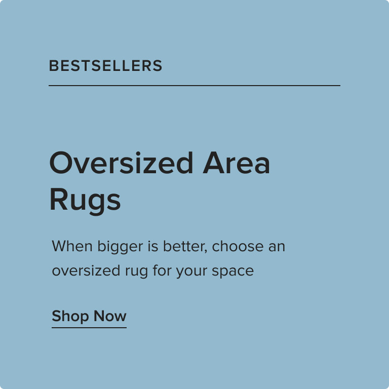Bestselling Oversized Area Rugs