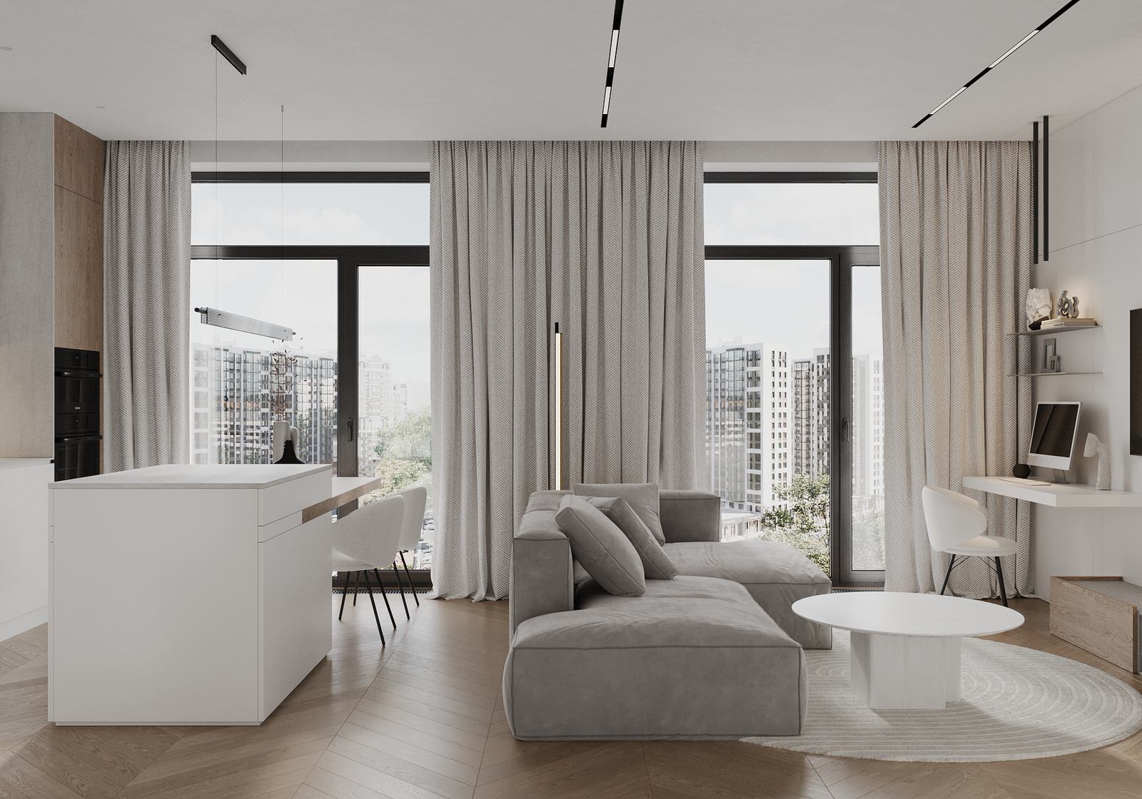 Кухня-гостиная