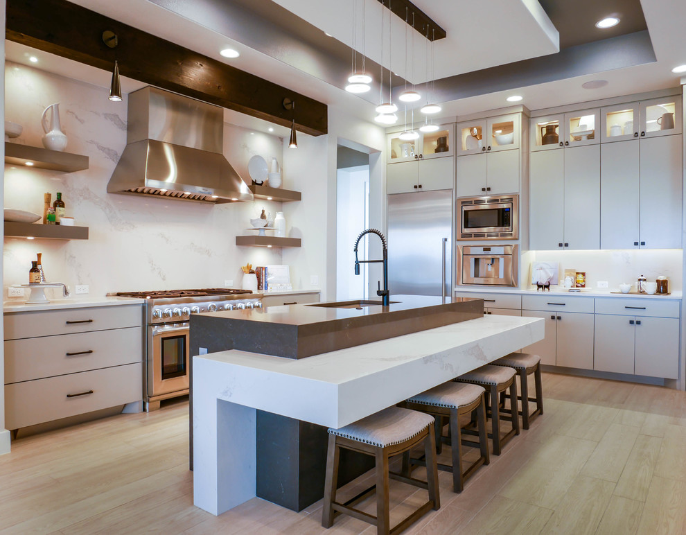 Hill Country Modern Contemporary Kitchen Austin by AAA Countertops