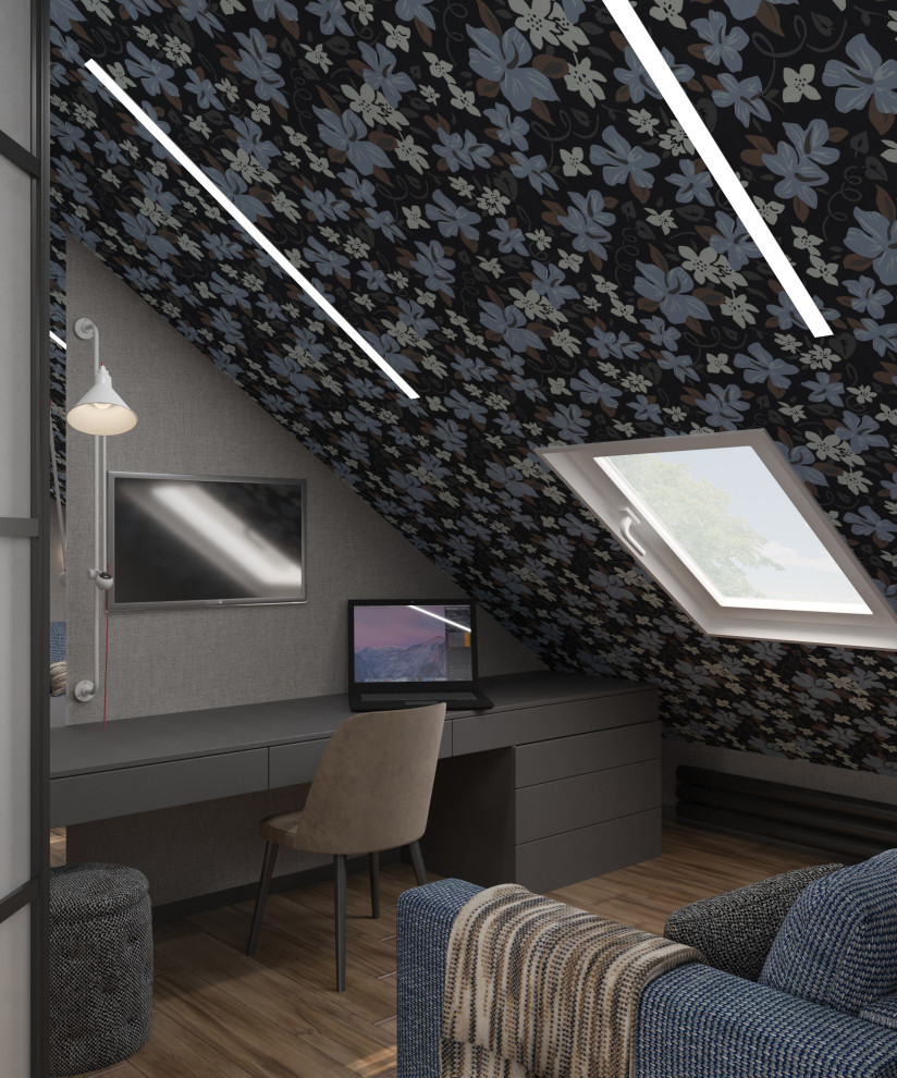 Проект жилого дома с мансардой, КП "Чешская деревня"