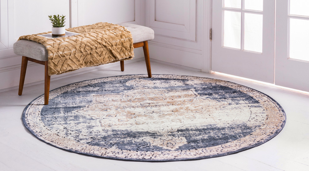 Unique Loom Roosevelt Chateau Rug Contemporary Area Rugs by User Houzz