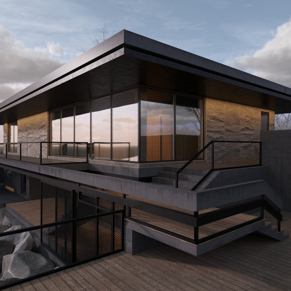 Террасы второго этажа