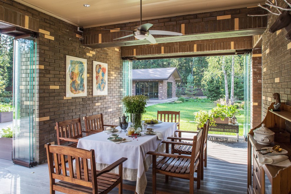 частный дом, веранда