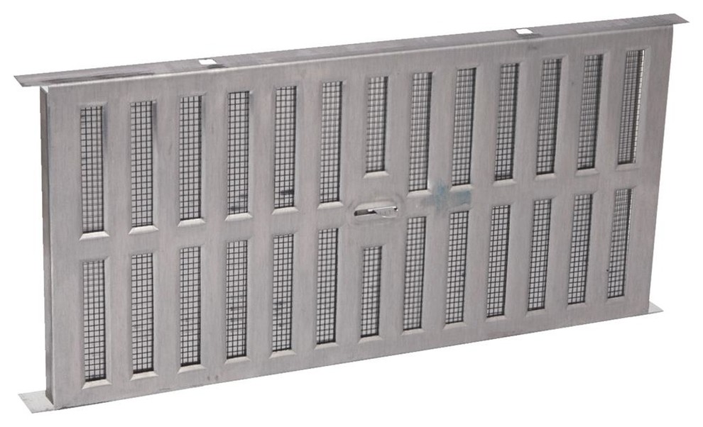 Air Vent FA109000 Foundation Vent with Slider, Aluminum, Mill Finish ...