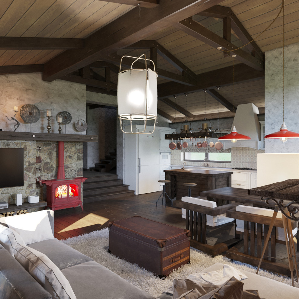 Интерьеры дома в Леоновском