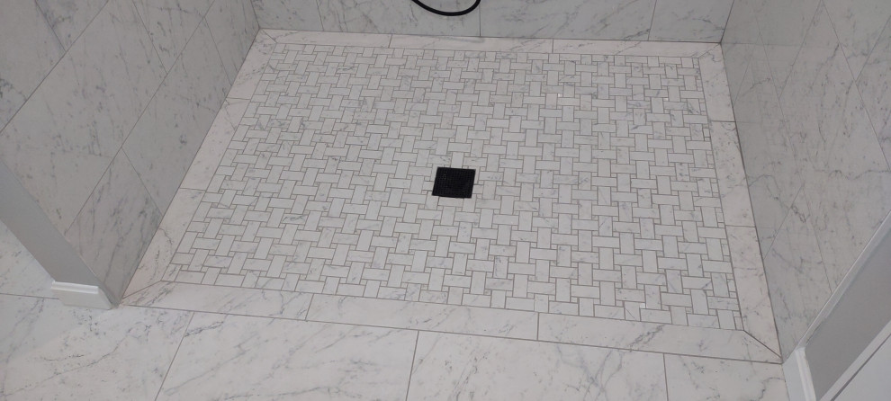 Roll-In Zero Shower Zero-Treshold Wheelchair Accessable Shower