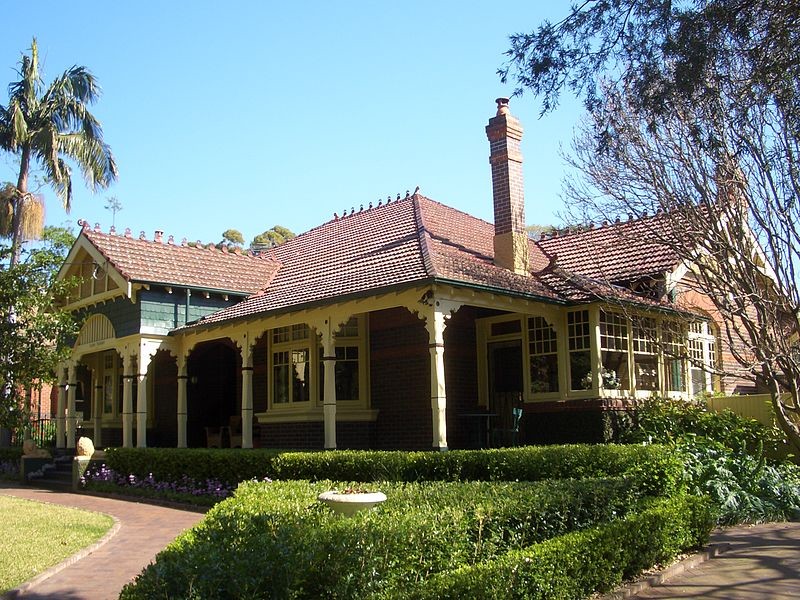 Traditional exterior in Sydney.