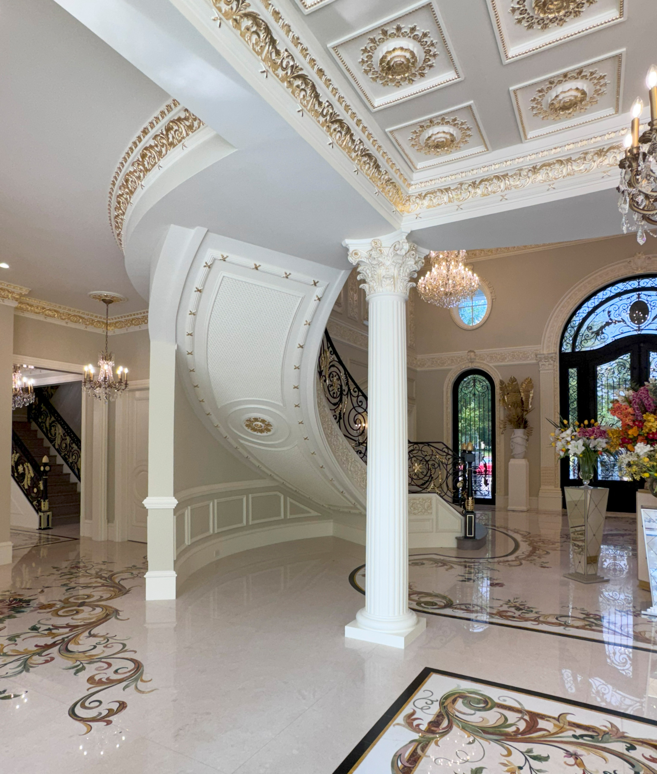135_Vibrant Staircase with Touch of Historic Grandeur, Great Falls, VA 22066