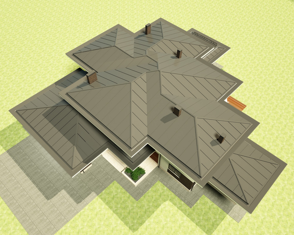 Проект индивидуального жилого дома. КП Графские пруды