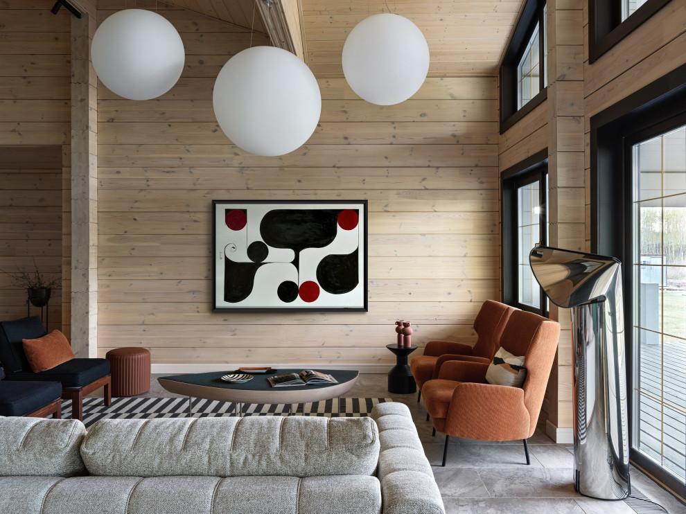 Загородный дом из бруса