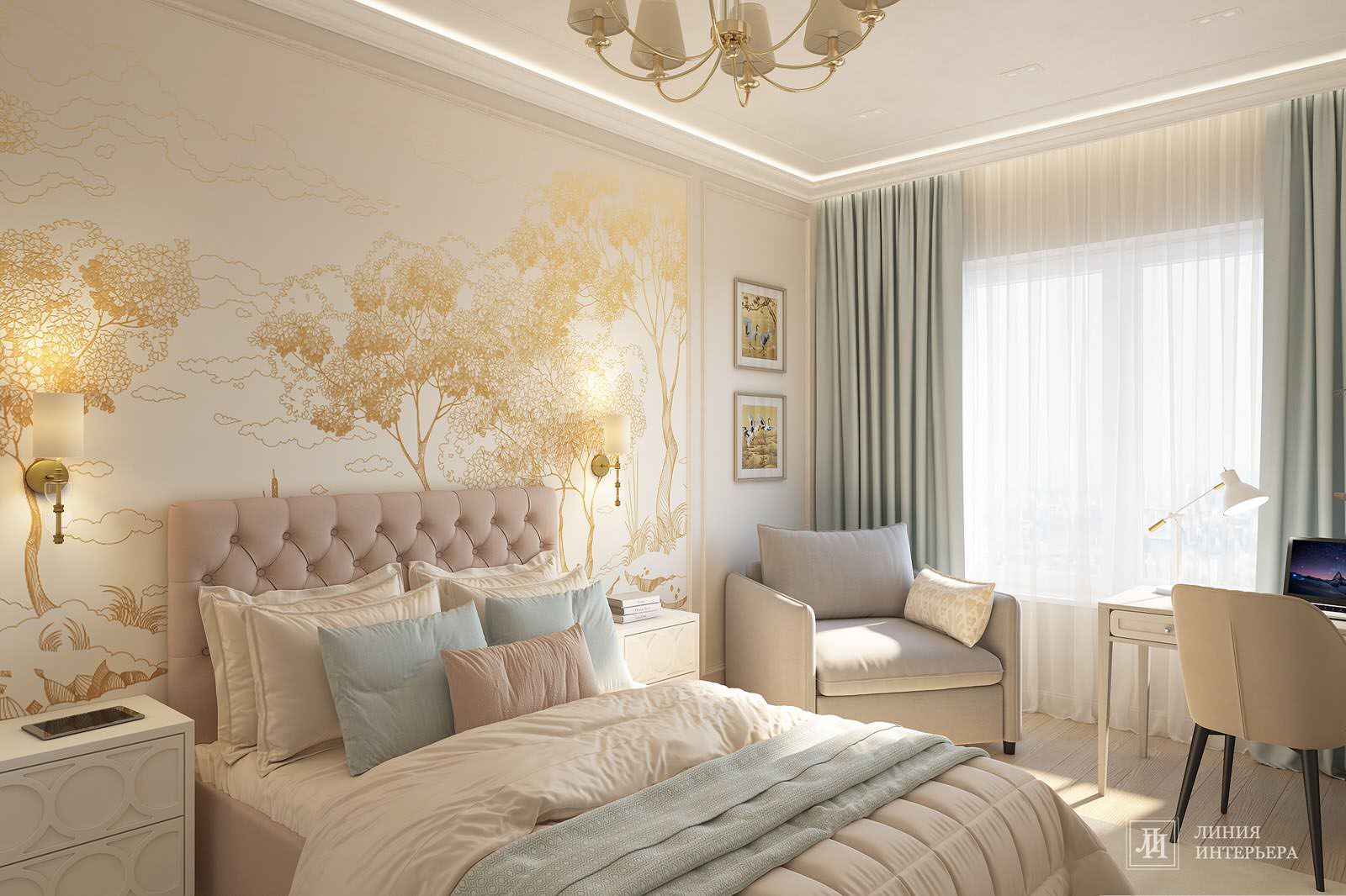 Интерьер квартиры современная классика