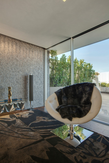 Attico D contemporary-vardagsrum