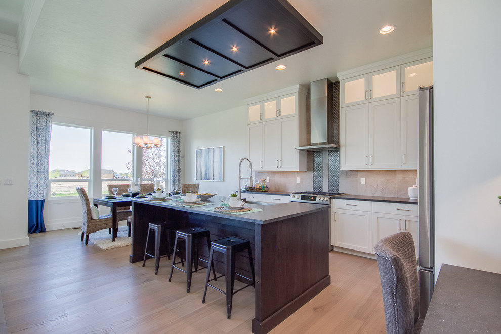 2016 Trey Spring Parade Transitional Kitchen Boise by Solitude