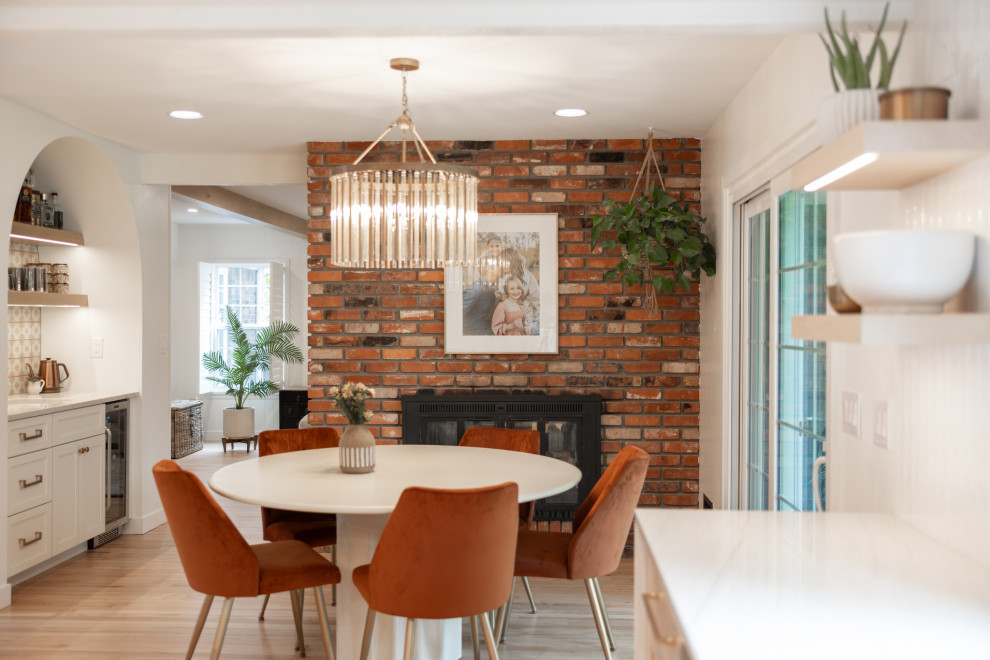 South Meets West | Highlands Ranch, CO | New Mexican Modern Main Floor Remodel