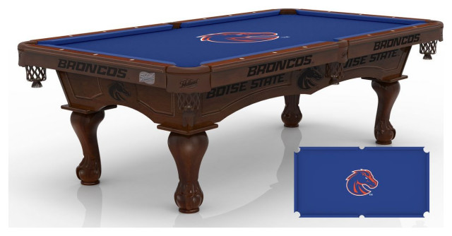 Holland Boise State University Pool Table - Claw/Navajo - Traditional ...