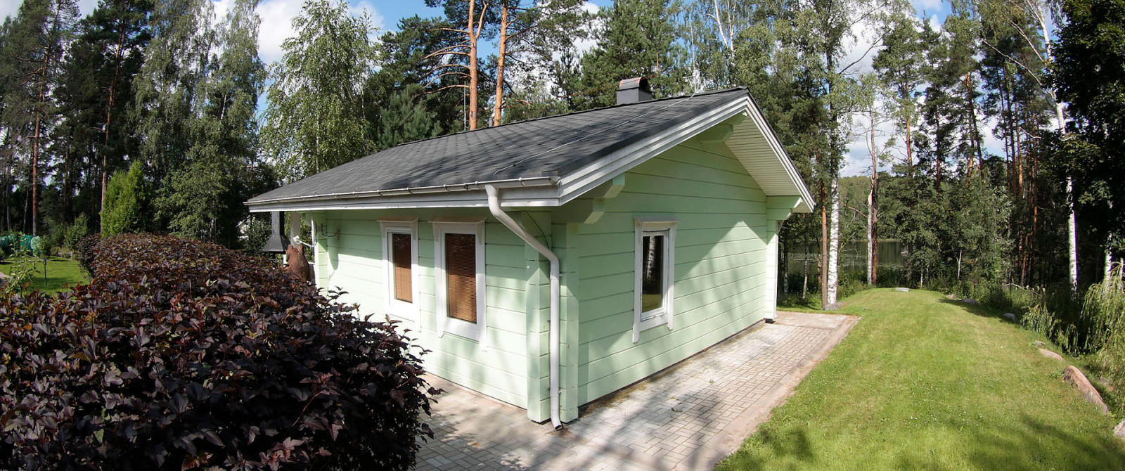 Баня на берегу Вуоксы