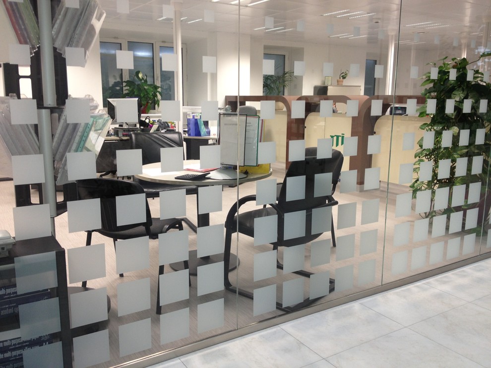 Декорирование стекла пленками