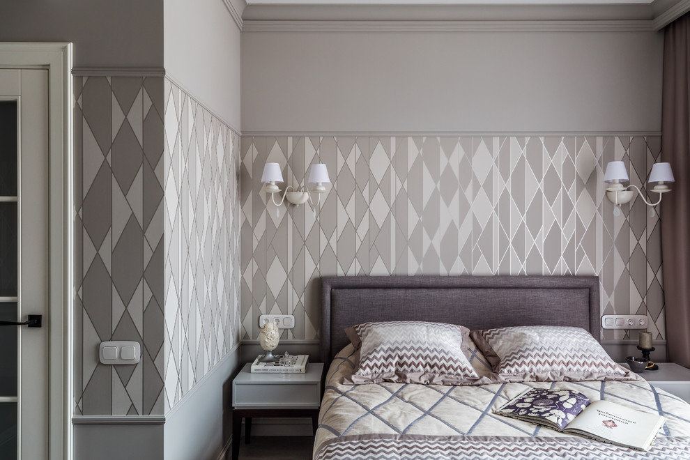 Интерьер таунхауса в монохромной гамме (г.Краснодар)