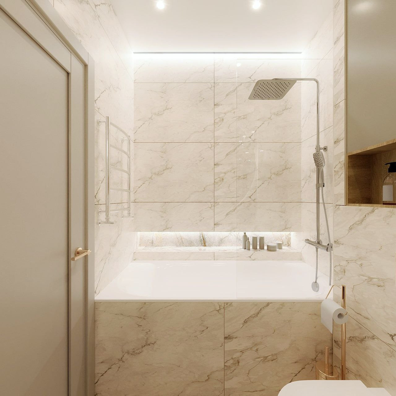 Дизайн-проект квартиры, площадью 65,9 м2 в г.Новосибирск