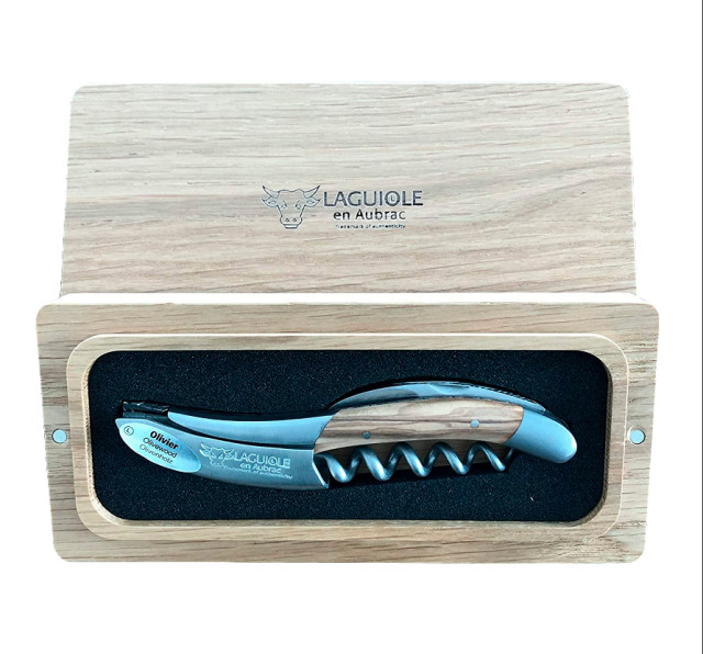 Cavatappi Da Sommelier Professionale 3 In 1 - Acciaio Inox - Con Scatola Regalo (Blu) - Foto 5