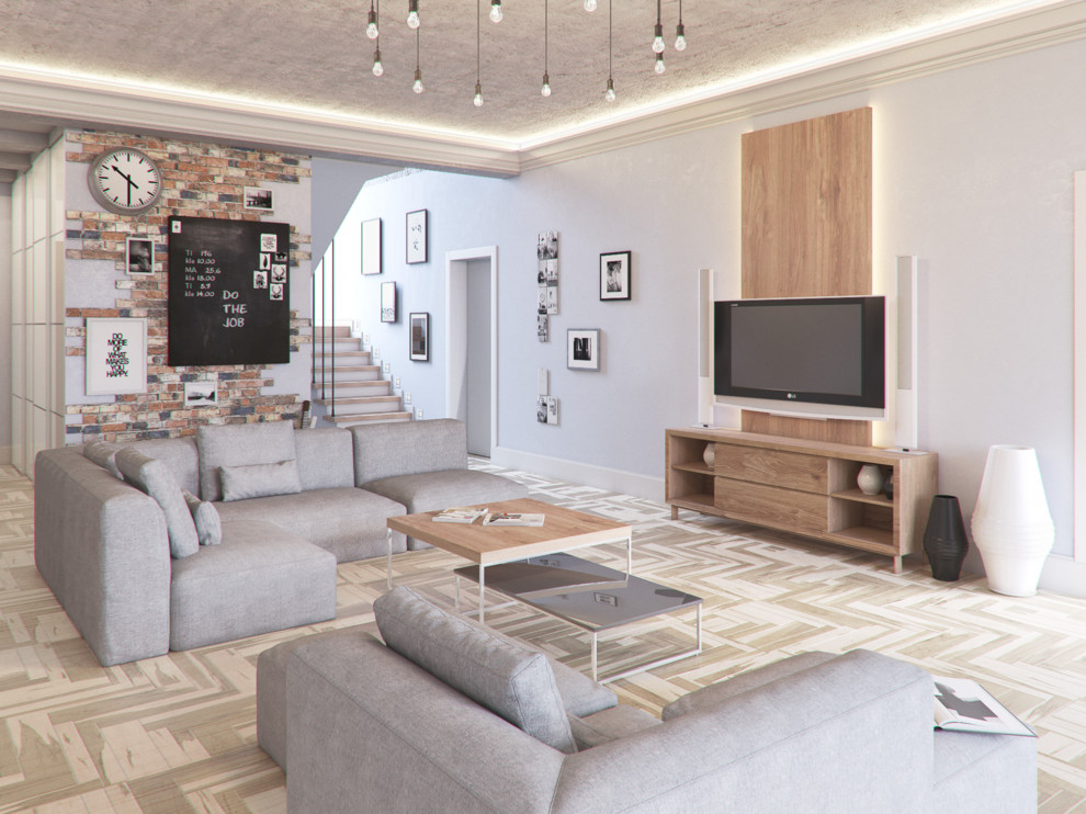 Интерьер в стиле Лофт для молодой семьи