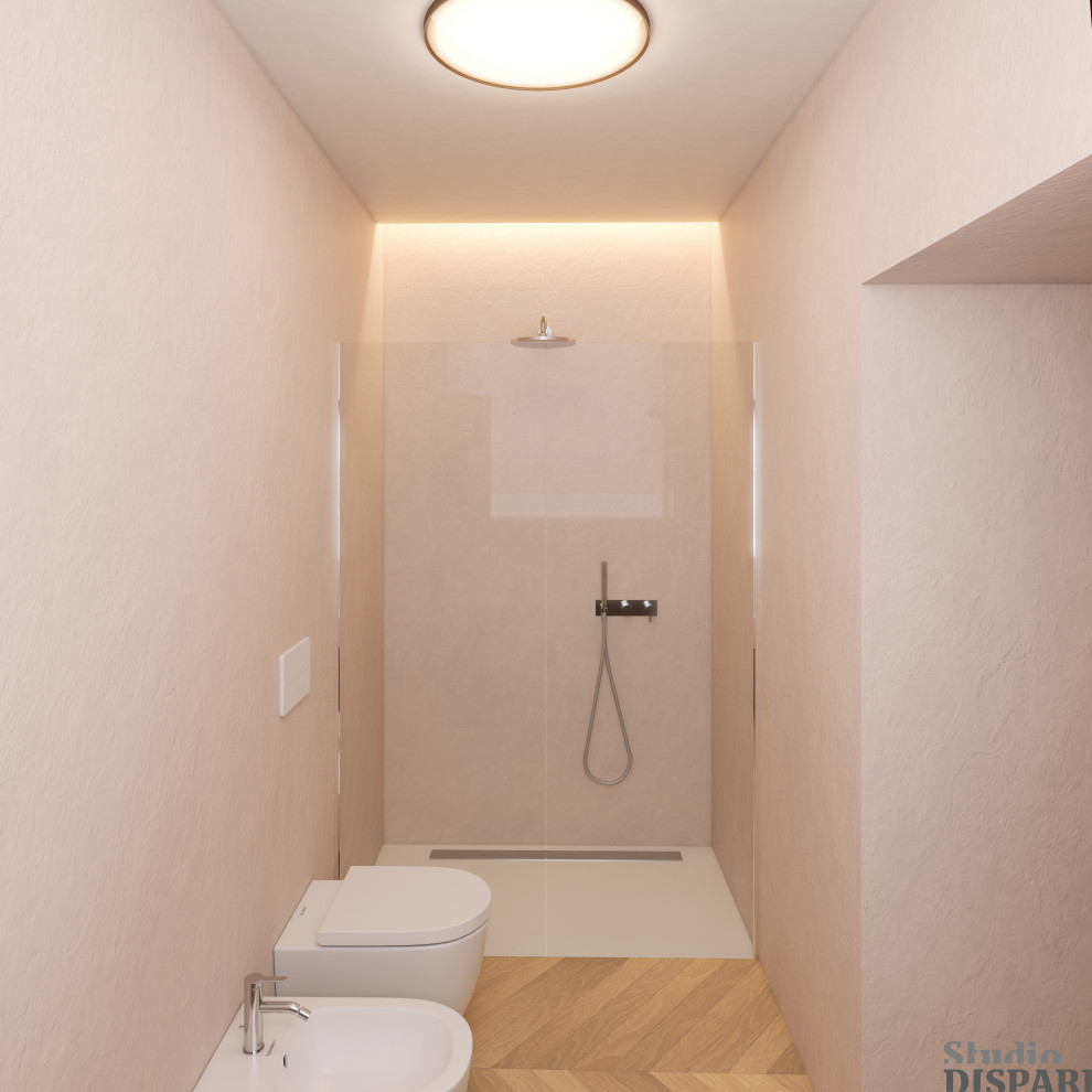 Foto di un bagno di servizio minimal