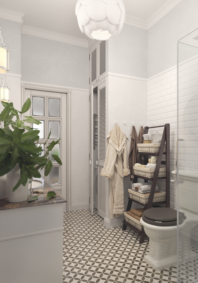 Ванная комната в скандинавском стиле