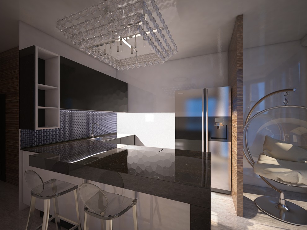 Квартира в стиле Хай-тек