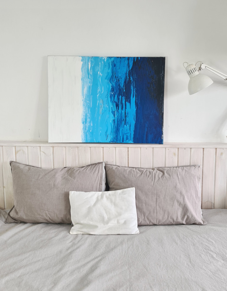 Картина абстракция морская. MARINE