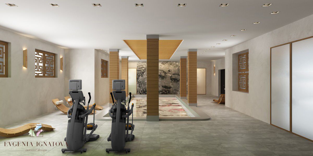 Дом для семьи стремя детьми (780 кв м)